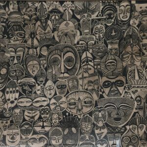 MO-NIG-P-027 Sea of faces No.1