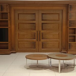 DH-L-077 Ottoman Door & Library